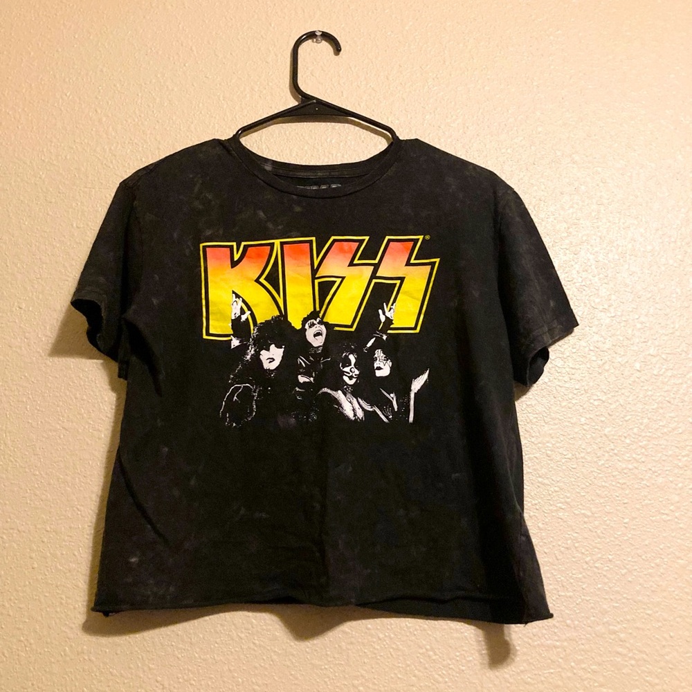 KISS crop top